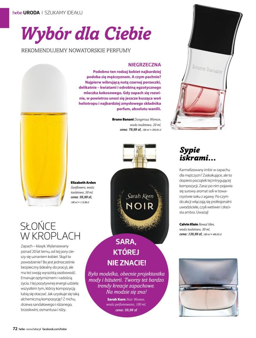 Gazetka promocyjna Hebe str. 72