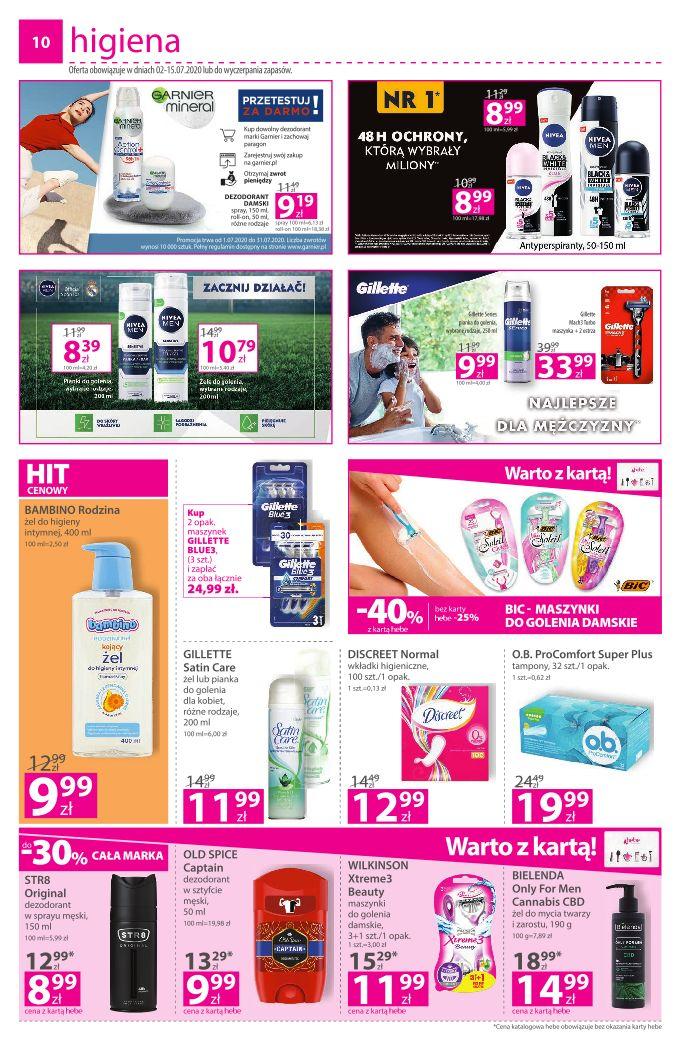 Gazetka promocyjna Hebe str. 10