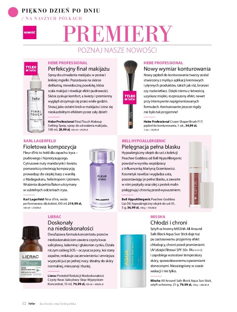 Gazetka promocyjna Hebe str. 52