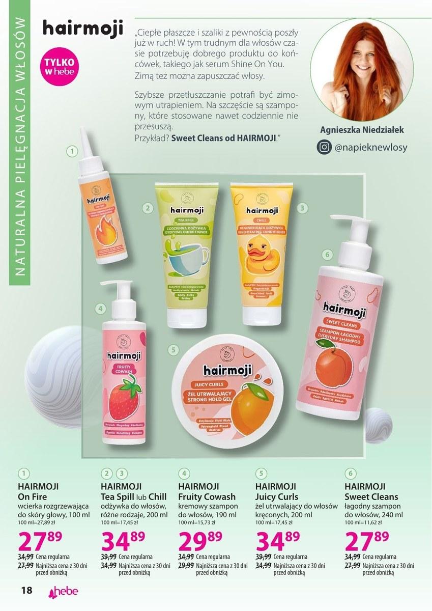 Gazetka promocyjna Hebe str. 18