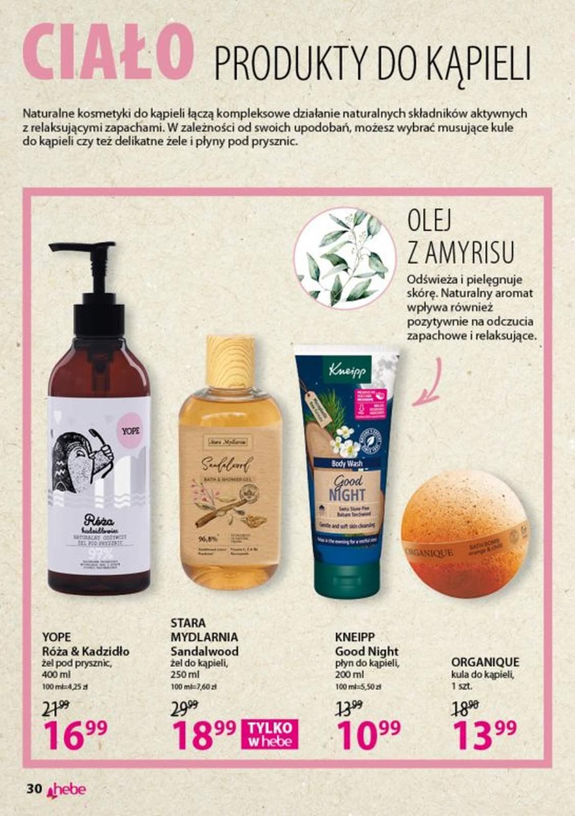 Gazetka promocyjna Hebe str. 30