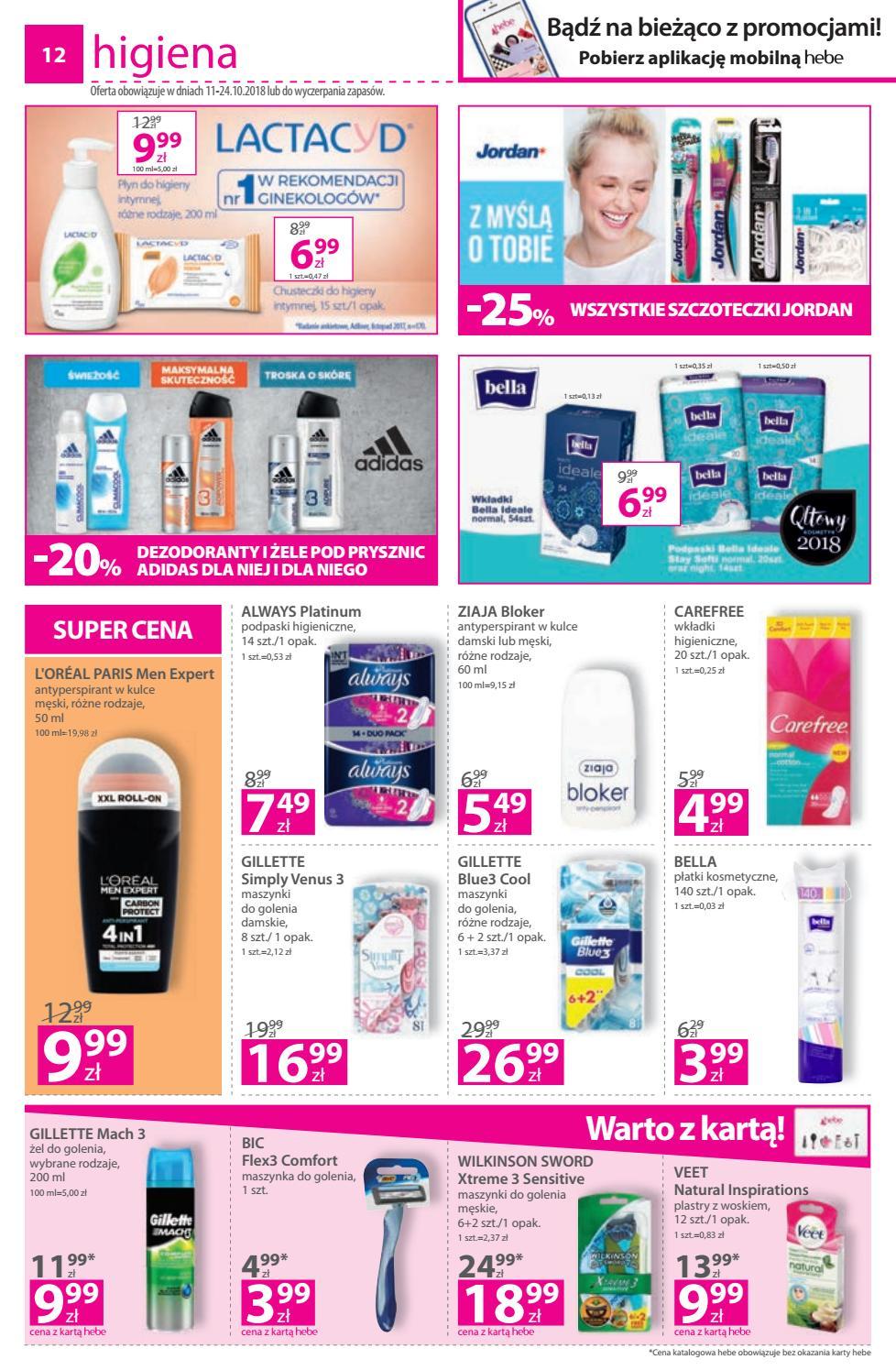 Gazetka promocyjna Hebe str. 12