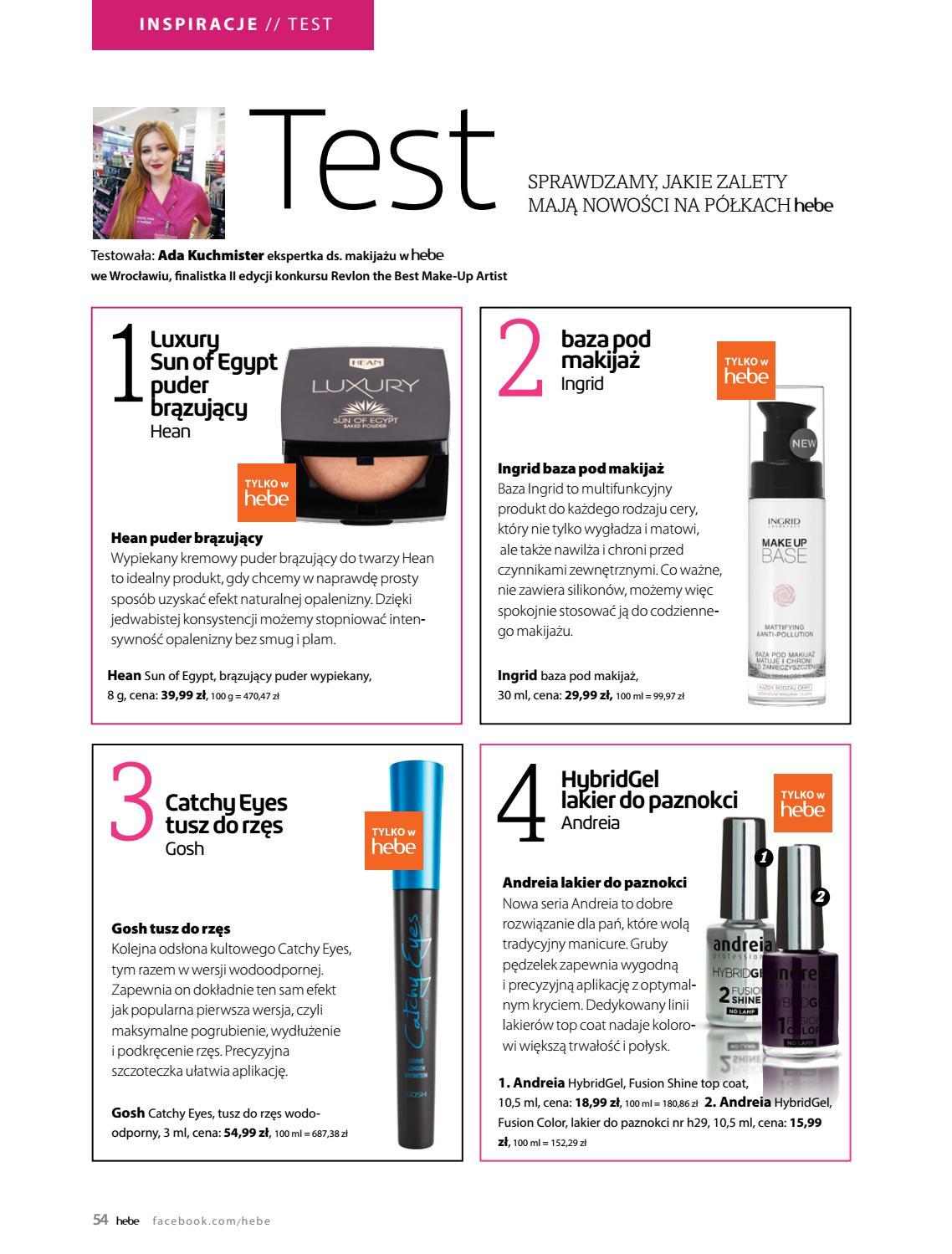 Gazetka promocyjna Hebe str. 54