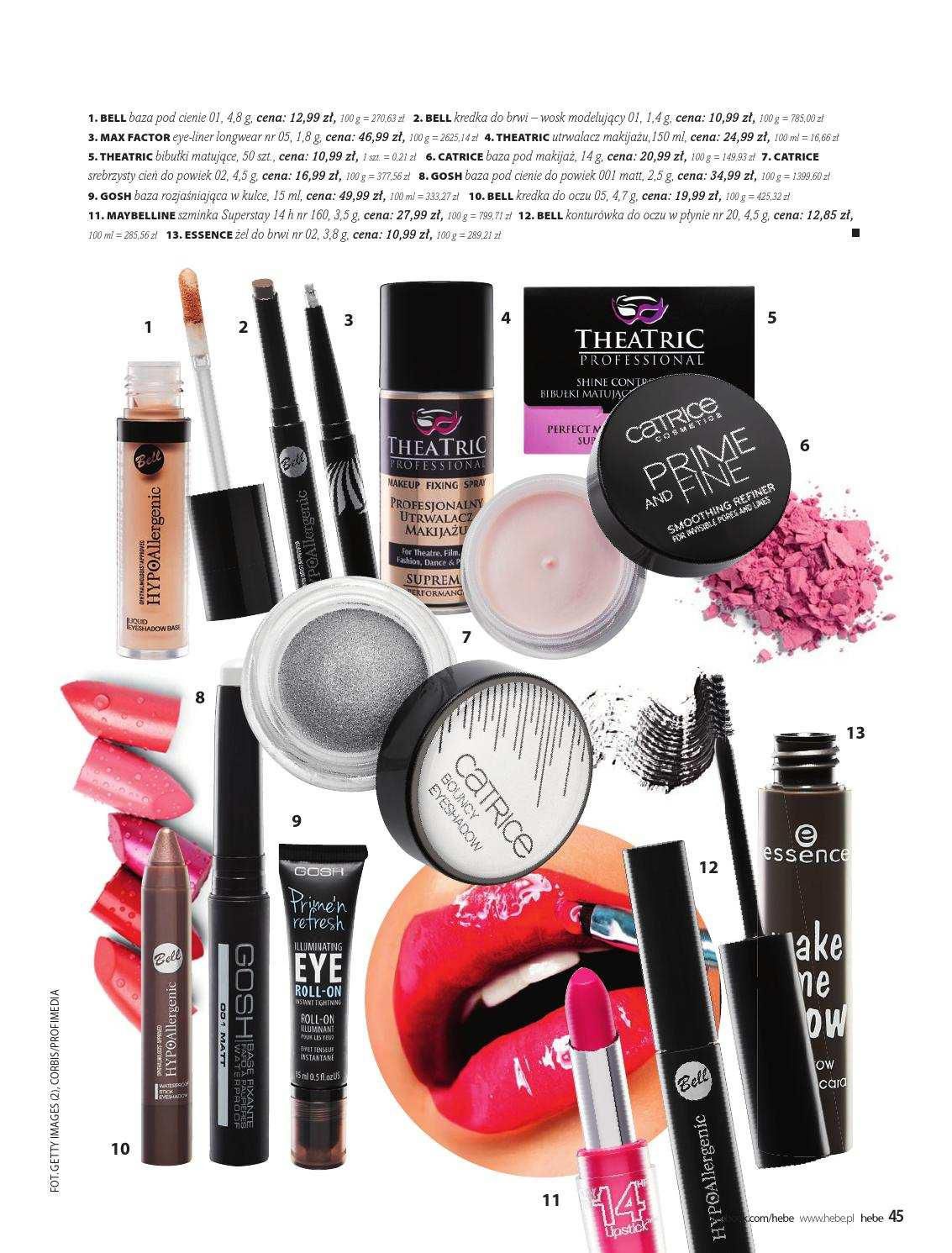 Gazetka promocyjna Hebe str. 45