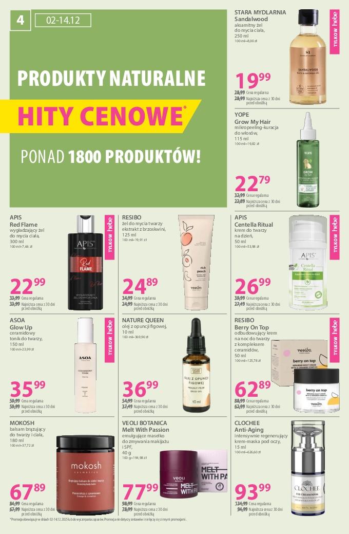 Gazetka promocyjna Hebe str. 4