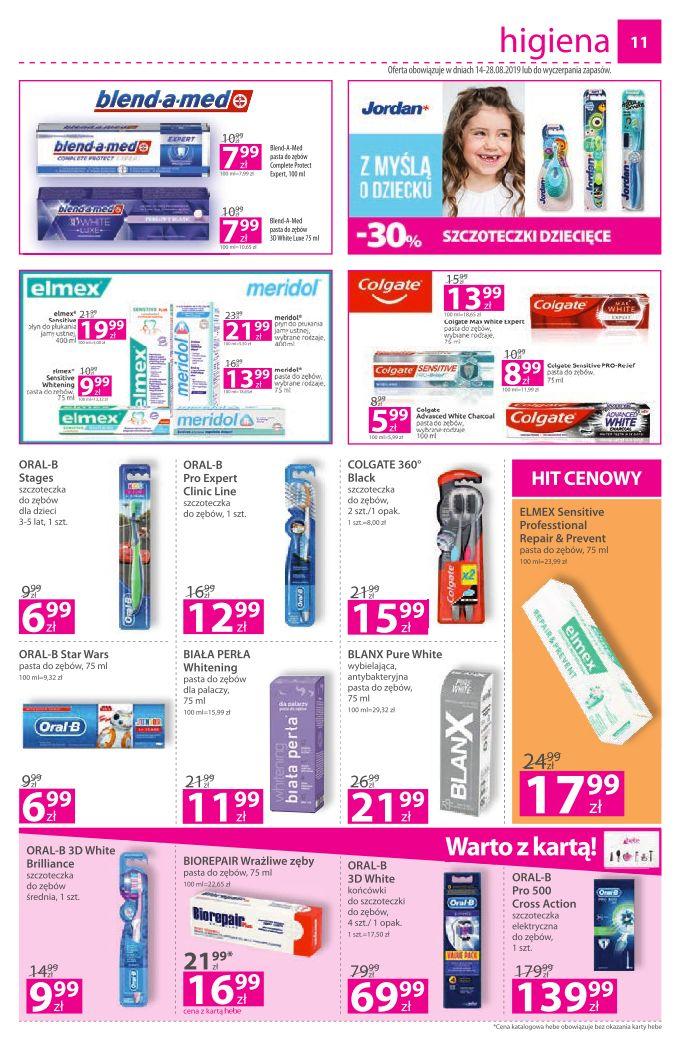 Gazetka promocyjna Hebe str. 11