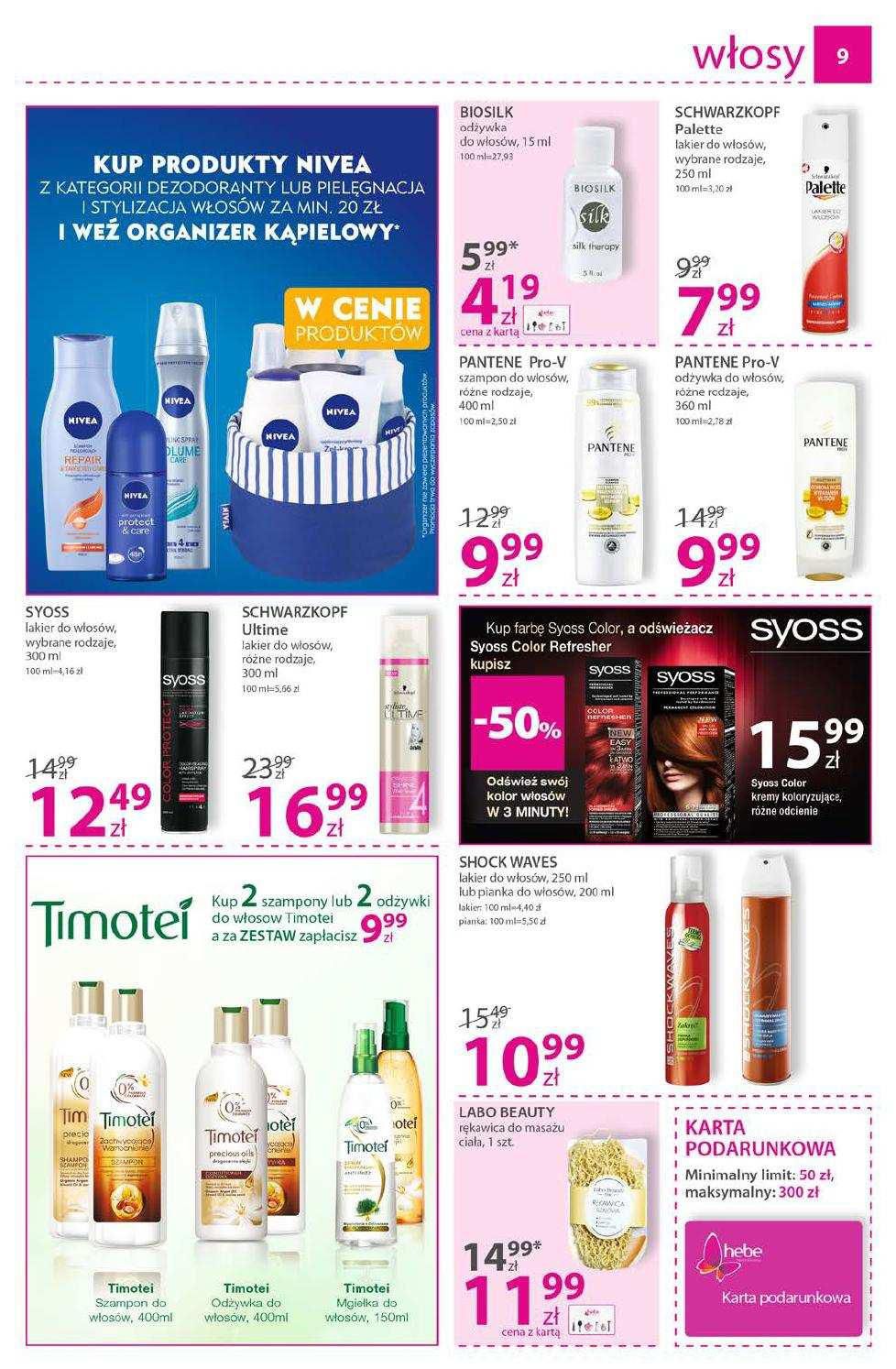 Gazetka promocyjna Hebe str. 9