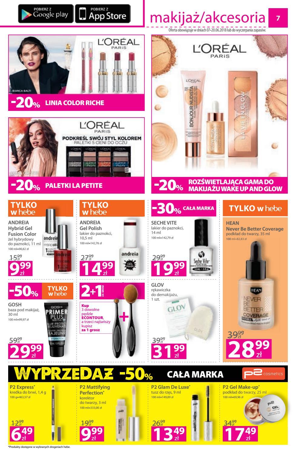 Gazetka promocyjna Hebe str. 7