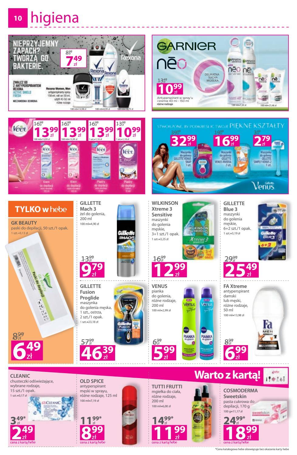 Gazetka promocyjna Hebe str. 10