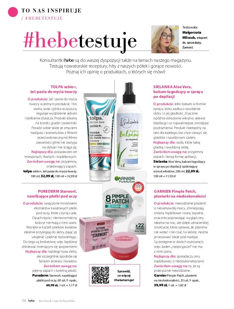 Gazetka promocyjna Hebe str. 34