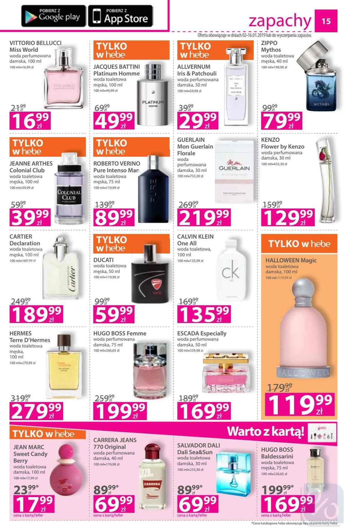 Gazetka promocyjna Hebe str. 15