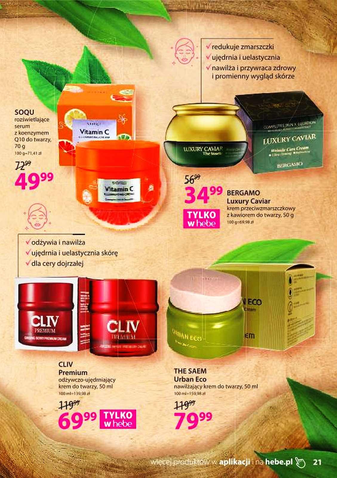 Gazetka promocyjna Hebe str. 21