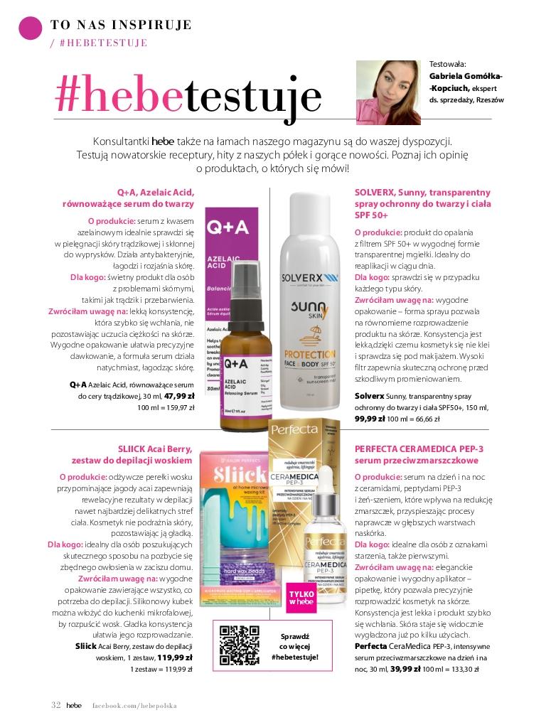 Gazetka promocyjna Hebe str. 32