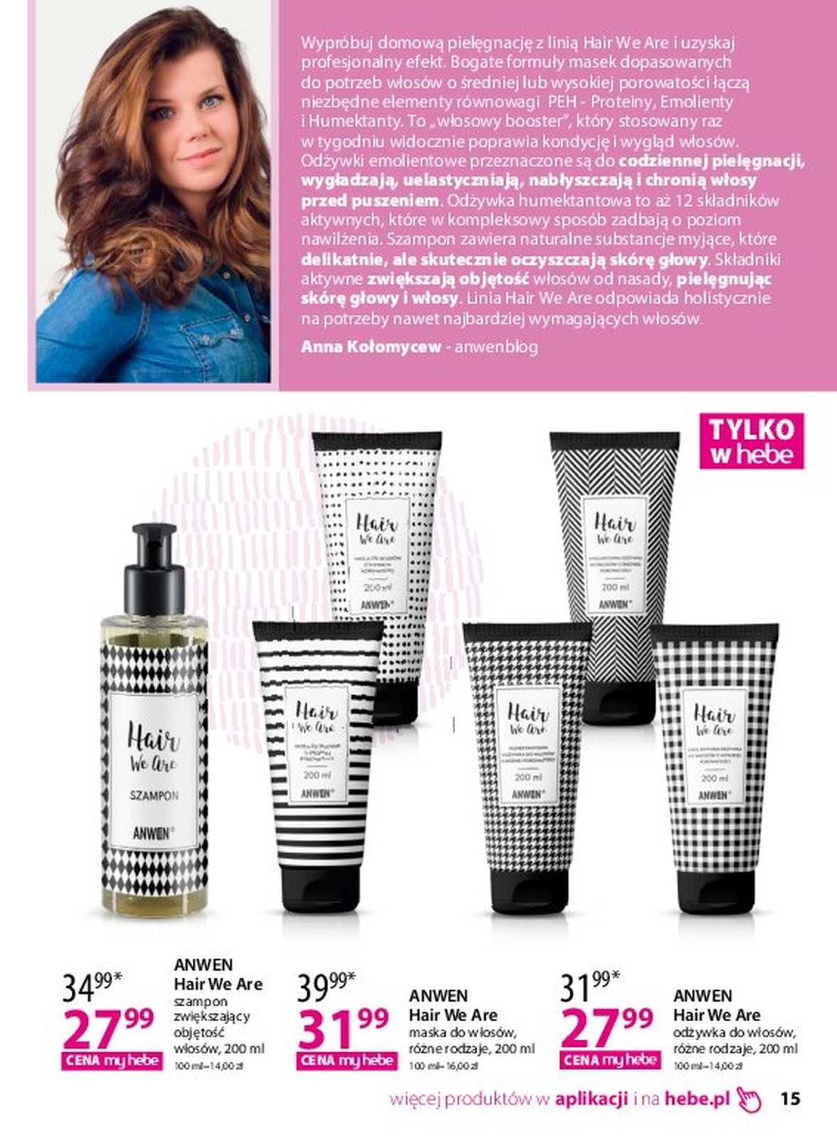 Gazetka promocyjna Hebe str. 15