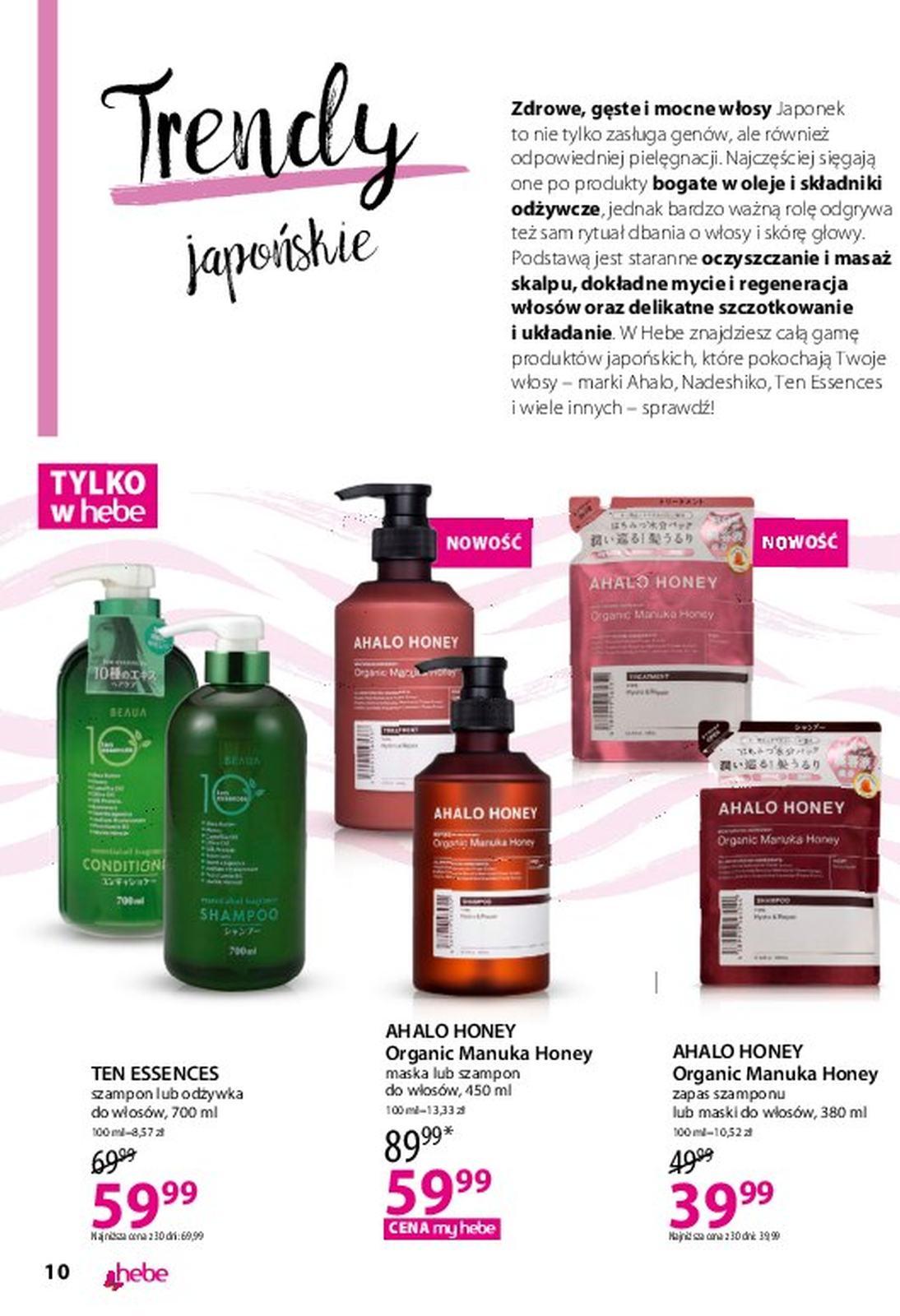 Gazetka promocyjna Hebe str. 10