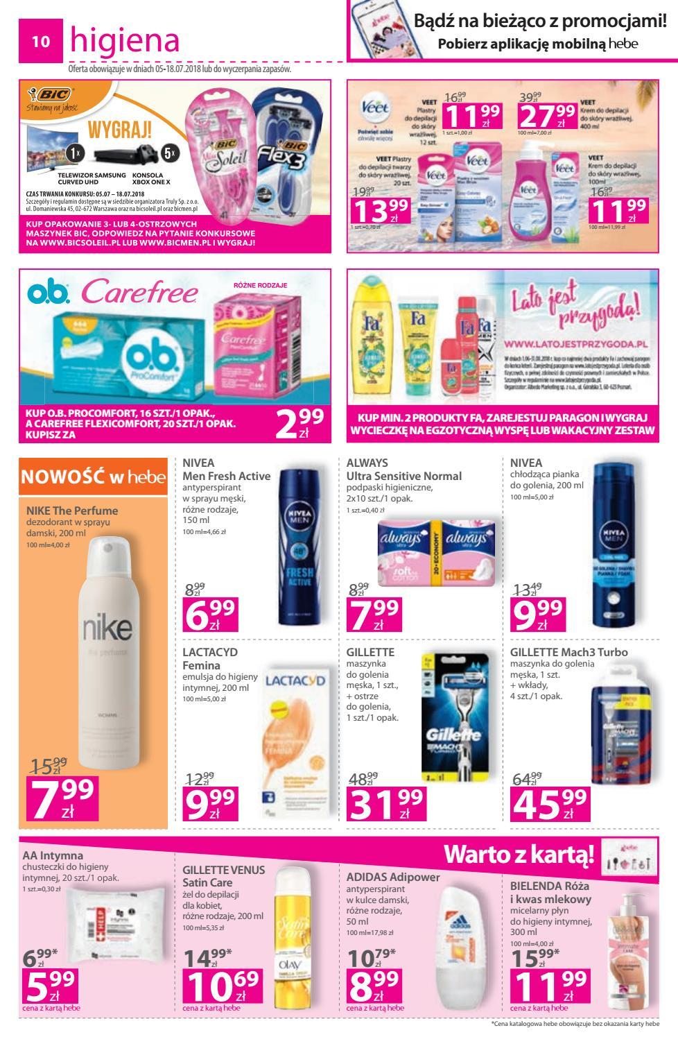 Gazetka promocyjna Hebe str. 10