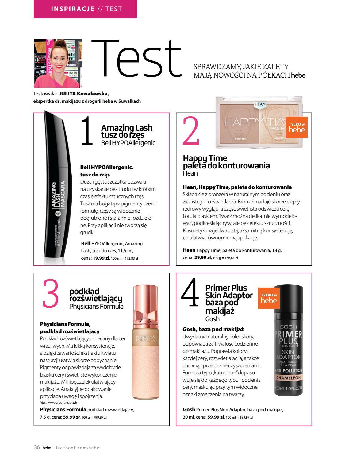 Gazetka promocyjna Hebe str. 36
