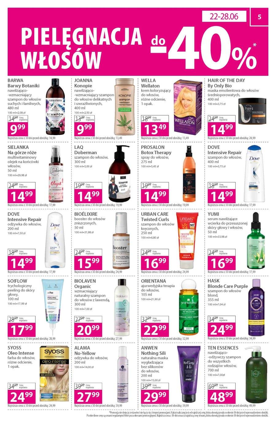Gazetka promocyjna Hebe str. 5