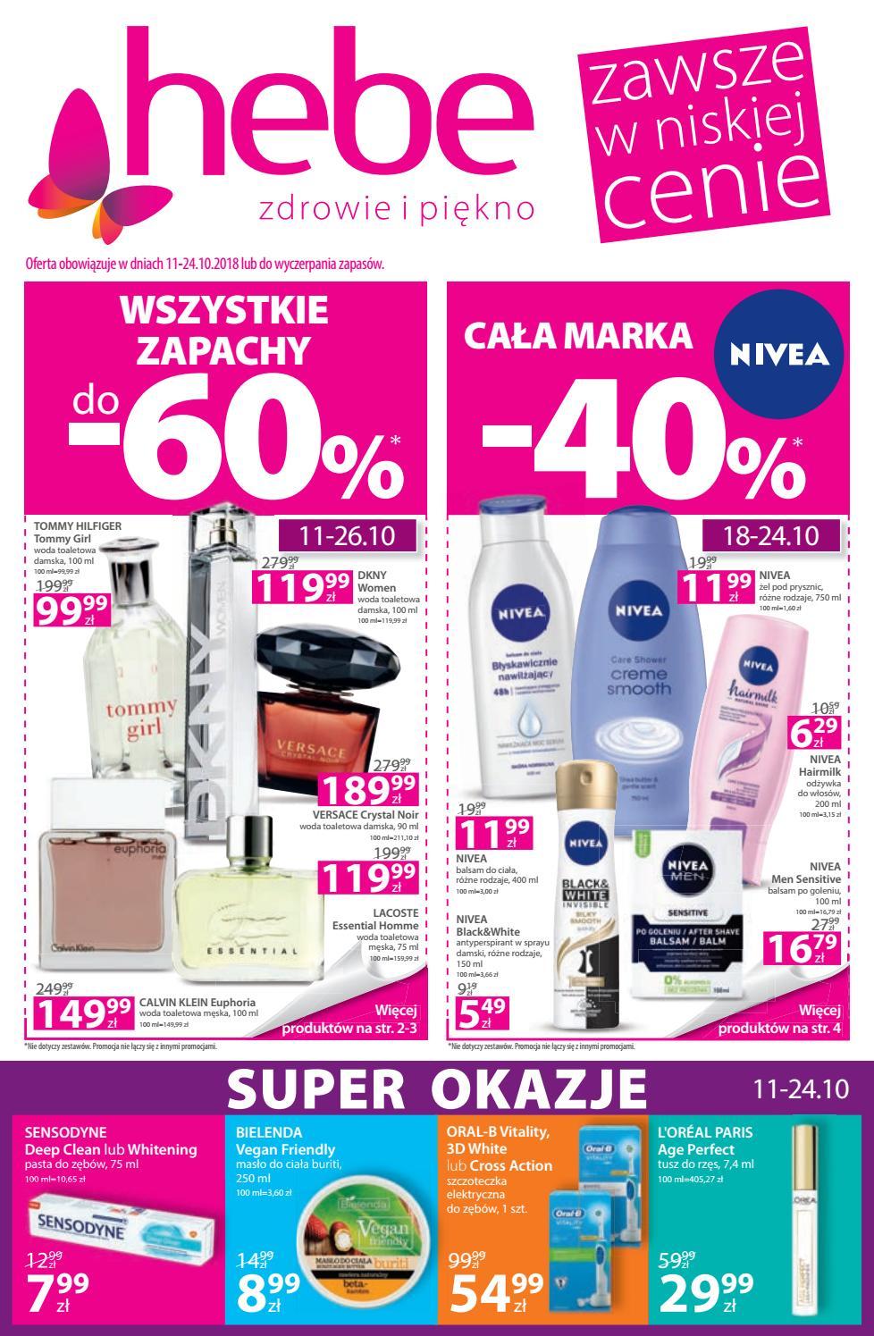 Gazetka promocyjna Hebe str. 1