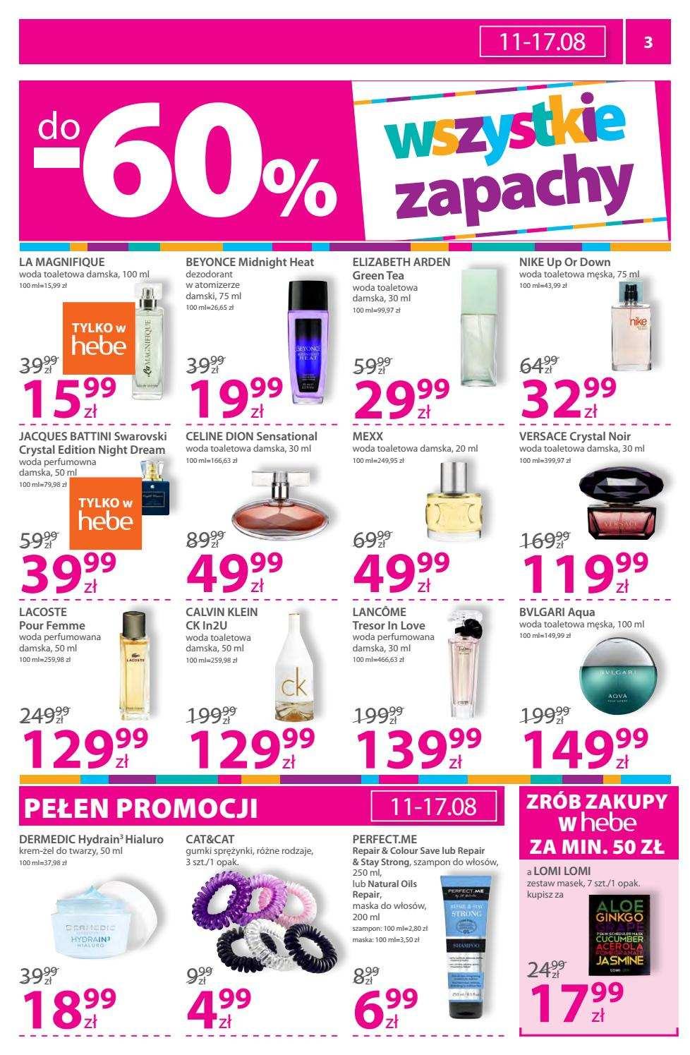 Gazetka promocyjna Hebe str. 3