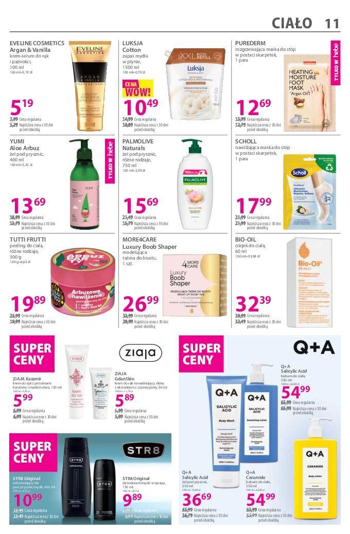 Gazetka promocyjna Hebe str. 11
