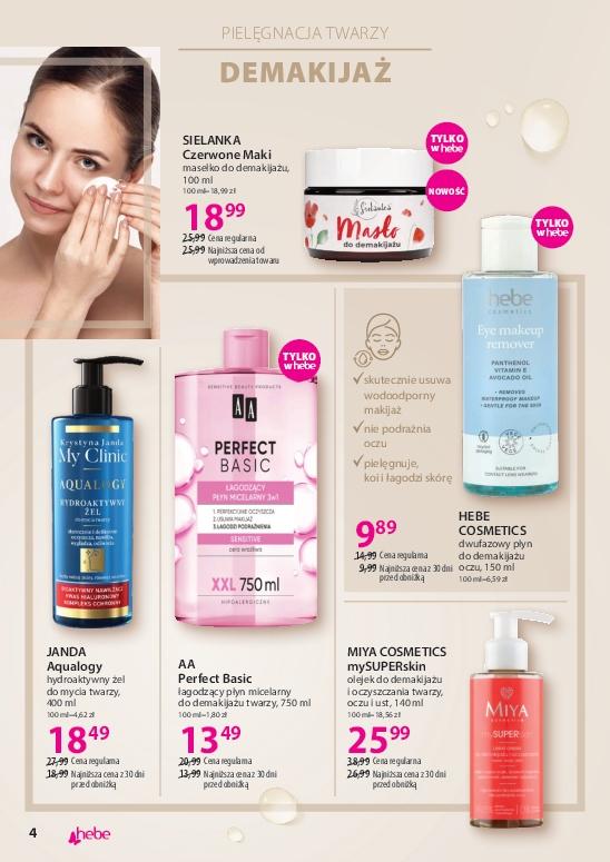 Gazetka promocyjna Hebe str. 4