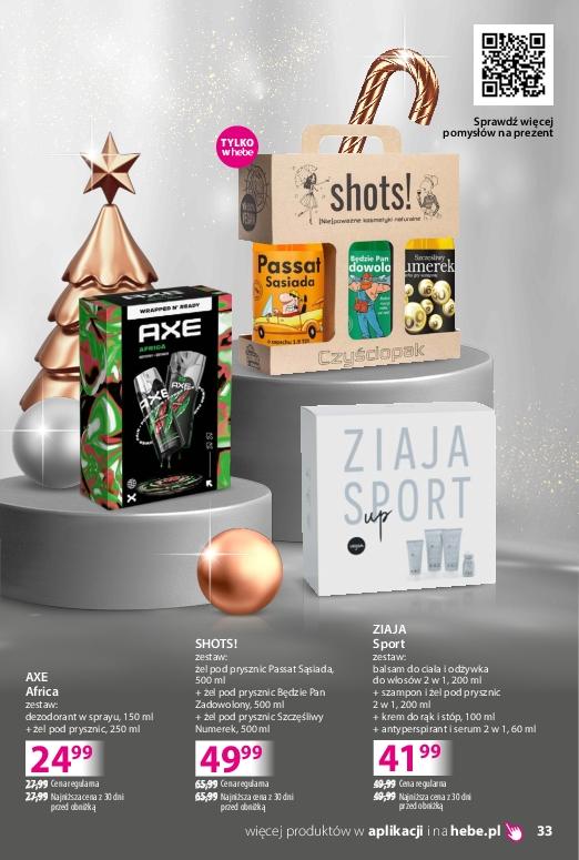 Gazetka promocyjna Hebe str. 33