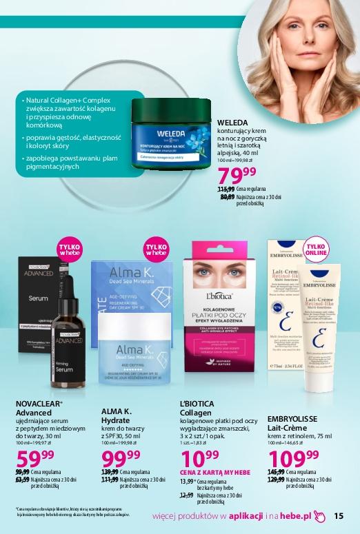 Gazetka promocyjna Hebe str. 15