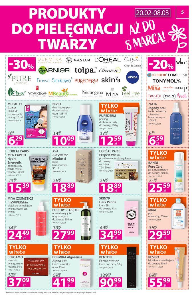 Gazetka promocyjna Hebe str. 5