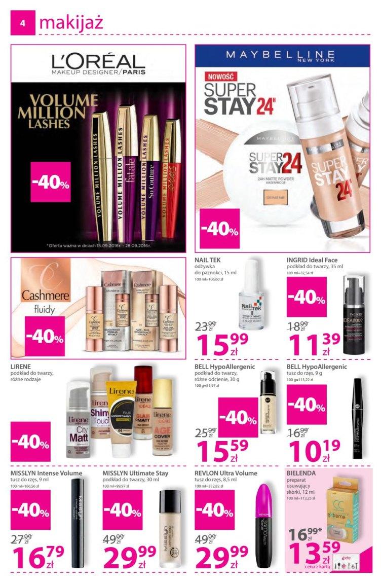 Gazetka promocyjna Hebe str. 4