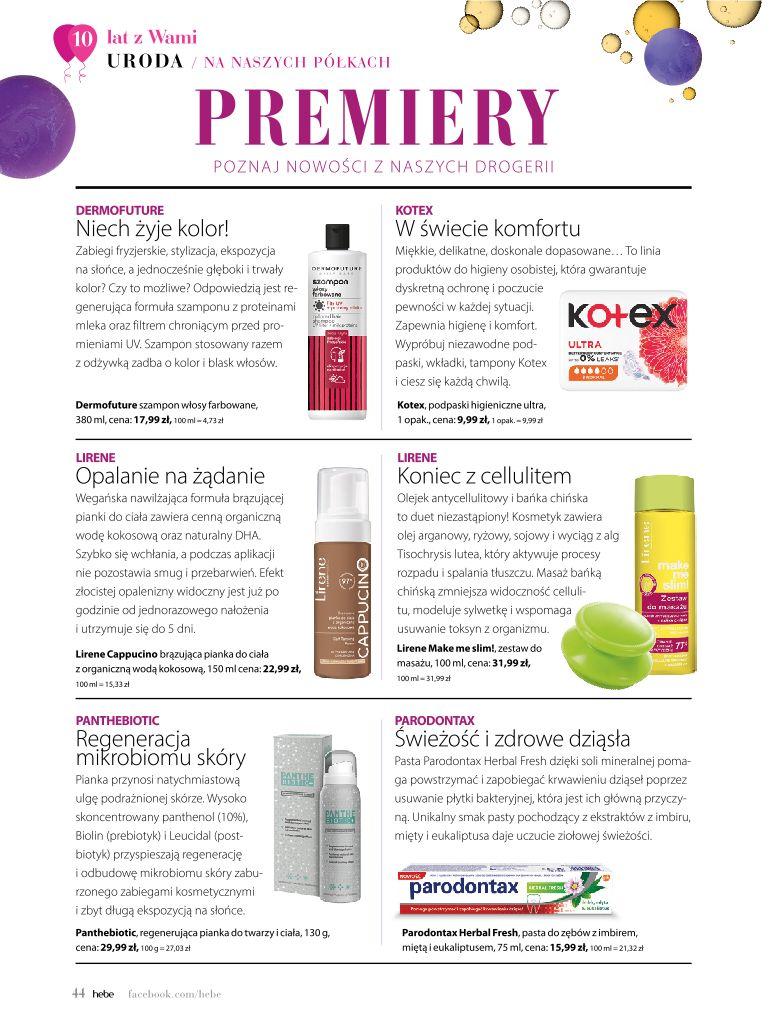 Gazetka promocyjna Hebe str. 44