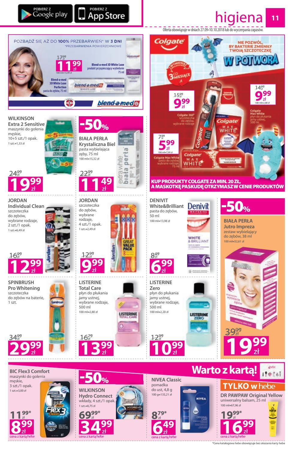 Gazetka promocyjna Hebe str. 11