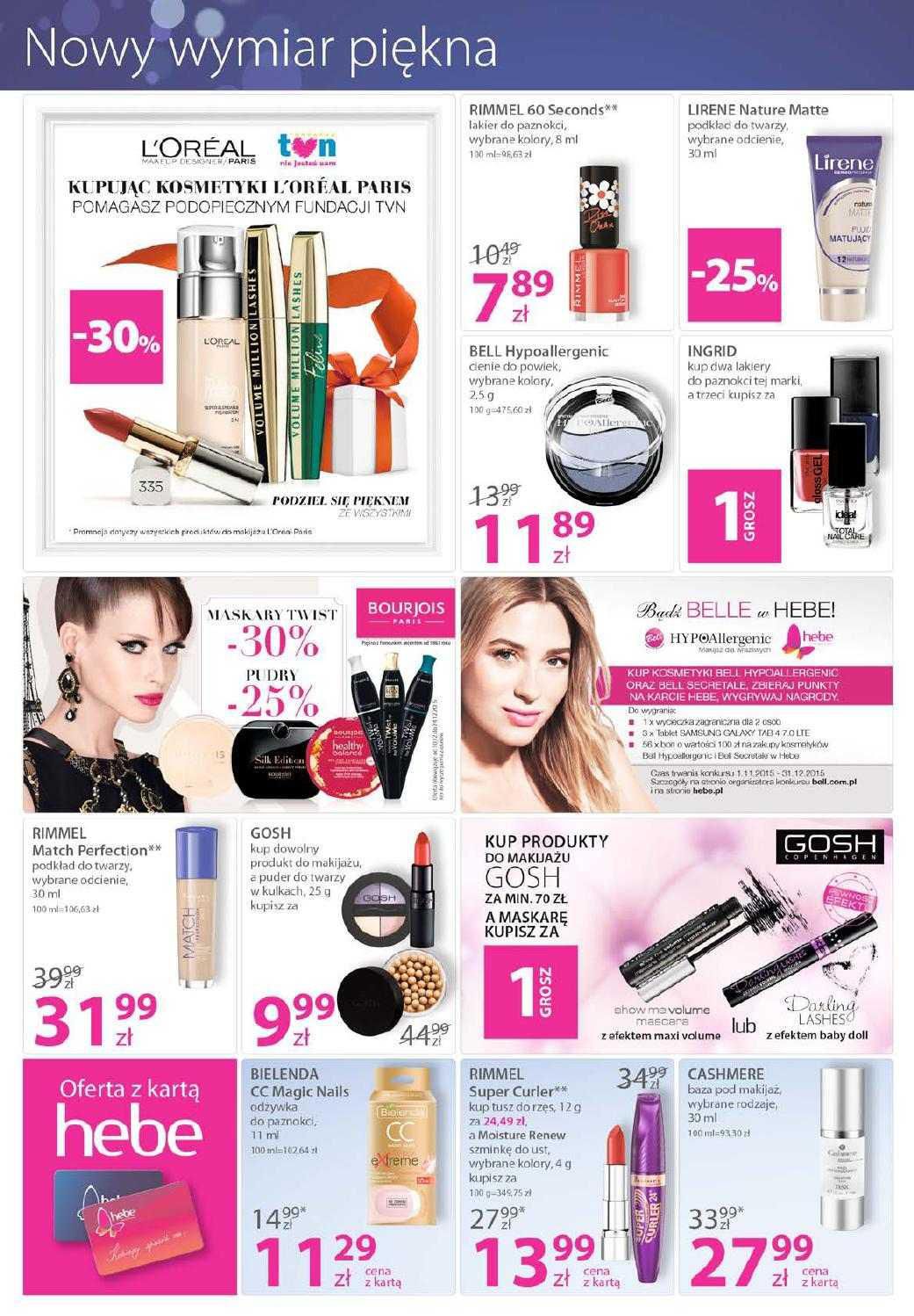 Gazetka promocyjna Hebe str. 6