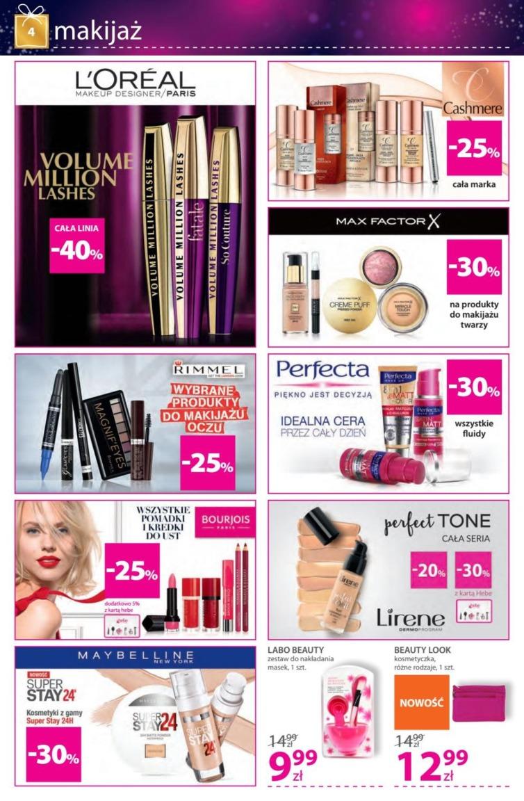 Gazetka promocyjna Hebe str. 4