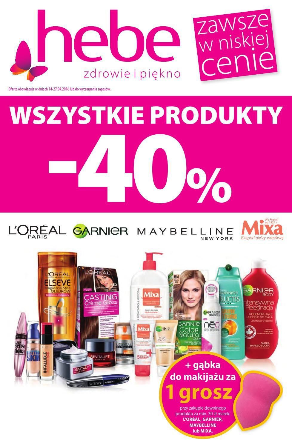 Gazetka promocyjna Hebe str. 1