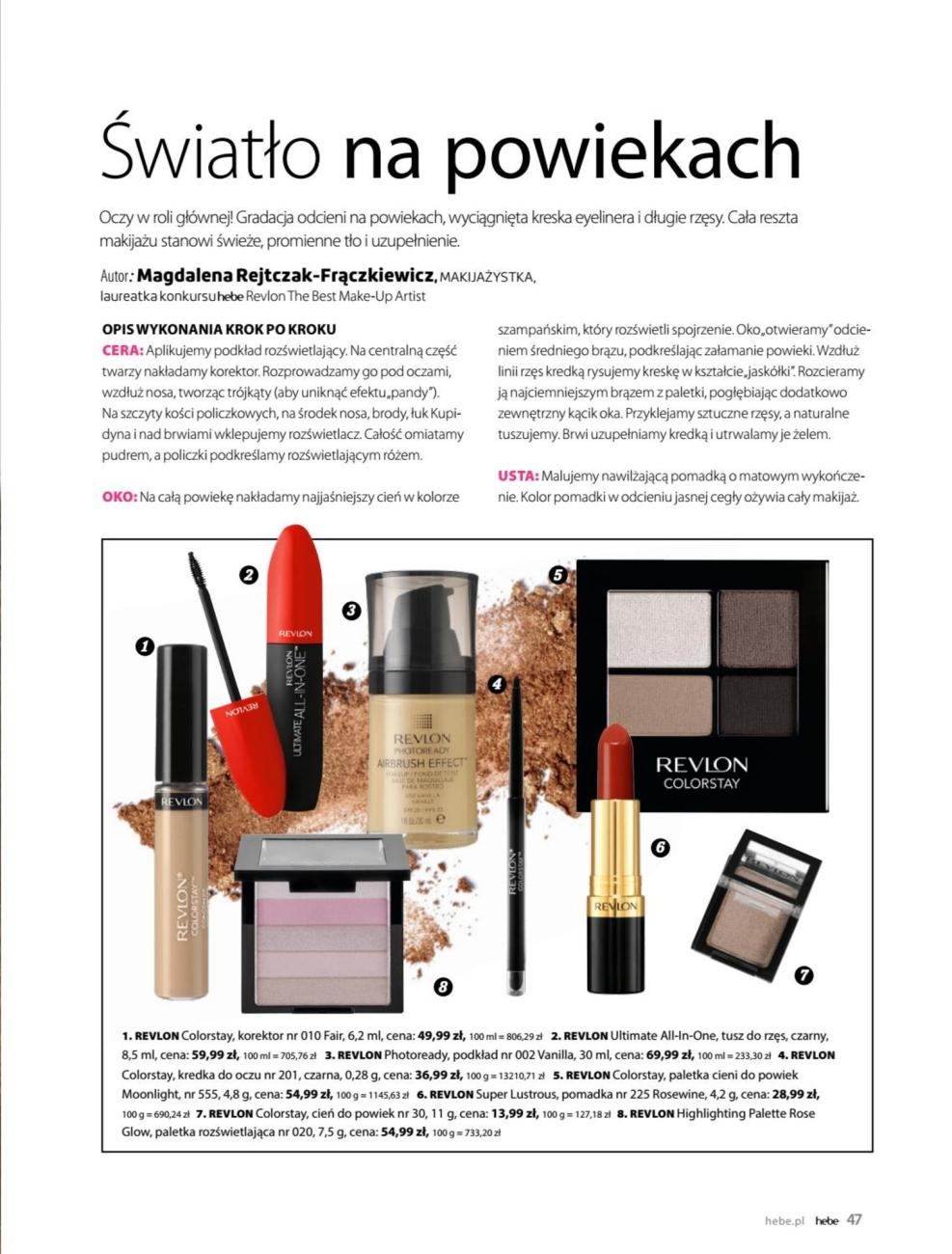 Gazetka promocyjna Hebe str. 47