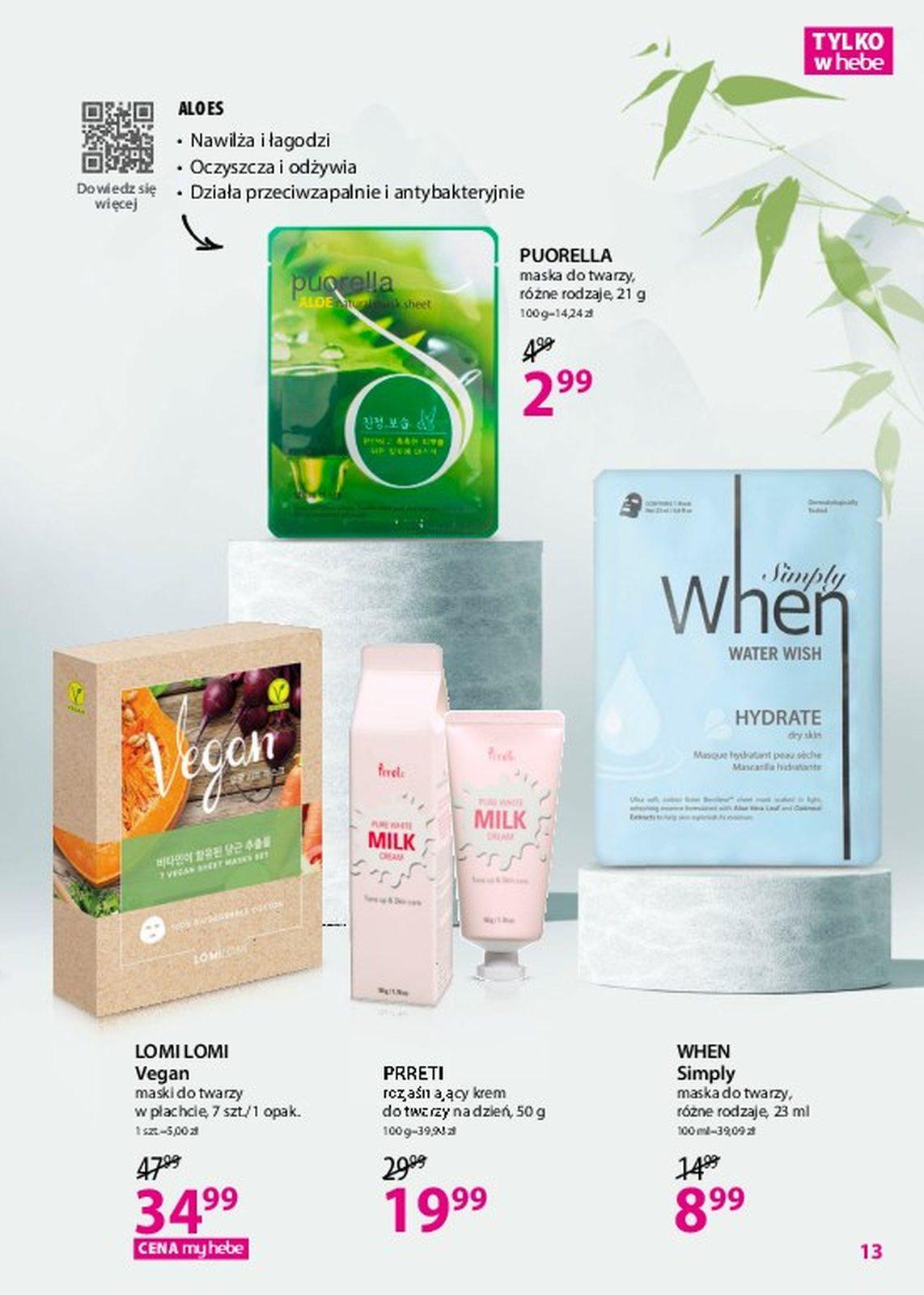 Gazetka promocyjna Hebe str. 13