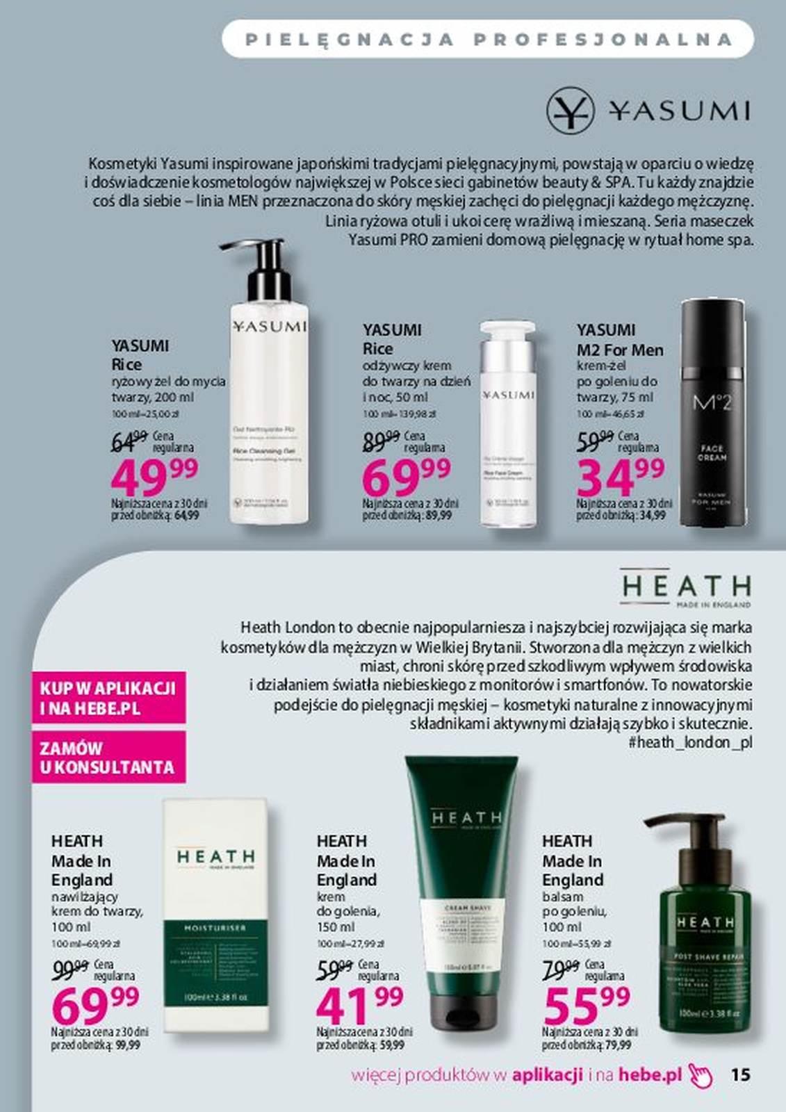 Gazetka promocyjna Hebe str. 15