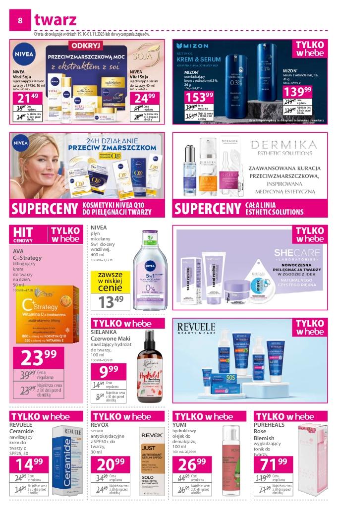 Gazetka promocyjna Hebe str. 8