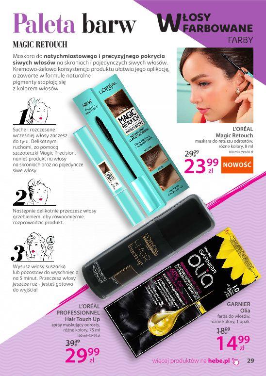 Gazetka promocyjna Hebe str. 29