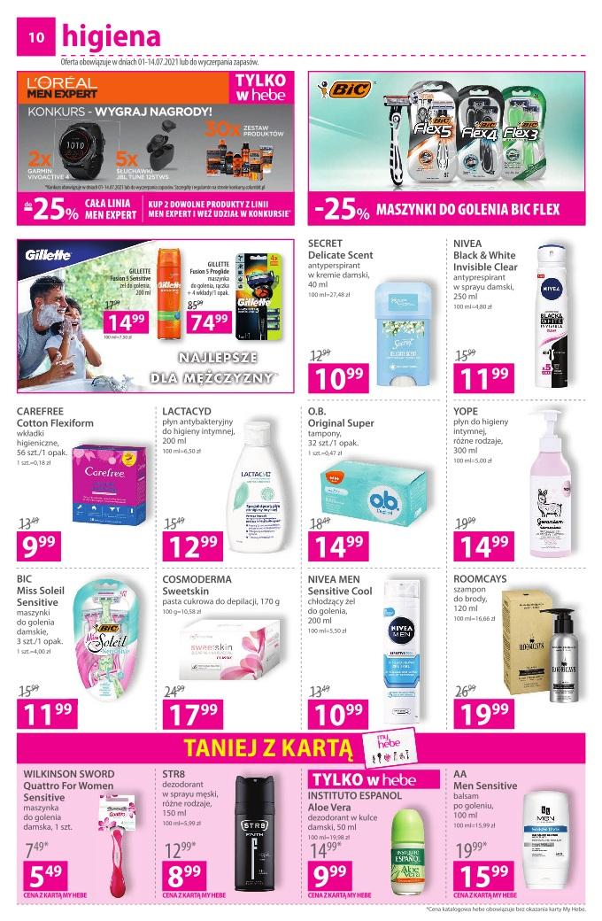 Gazetka promocyjna Hebe str. 10