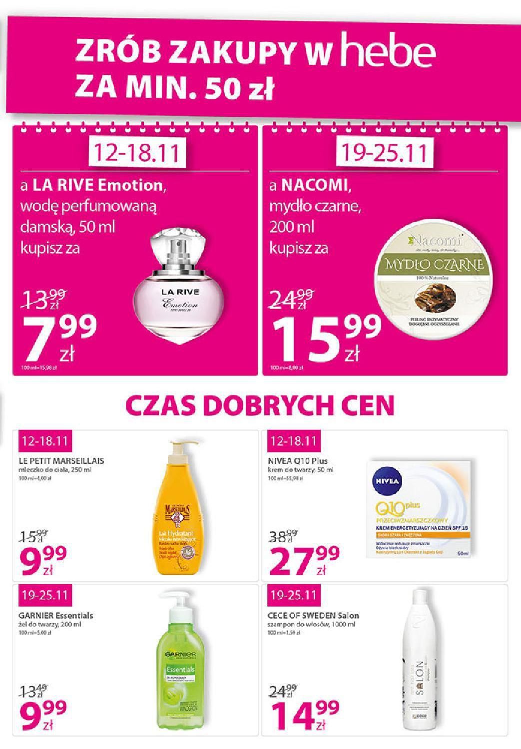 Gazetka promocyjna Hebe str. 3