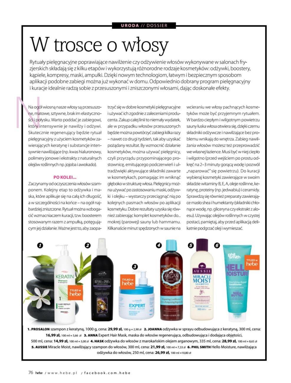 Gazetka promocyjna Hebe str. 76