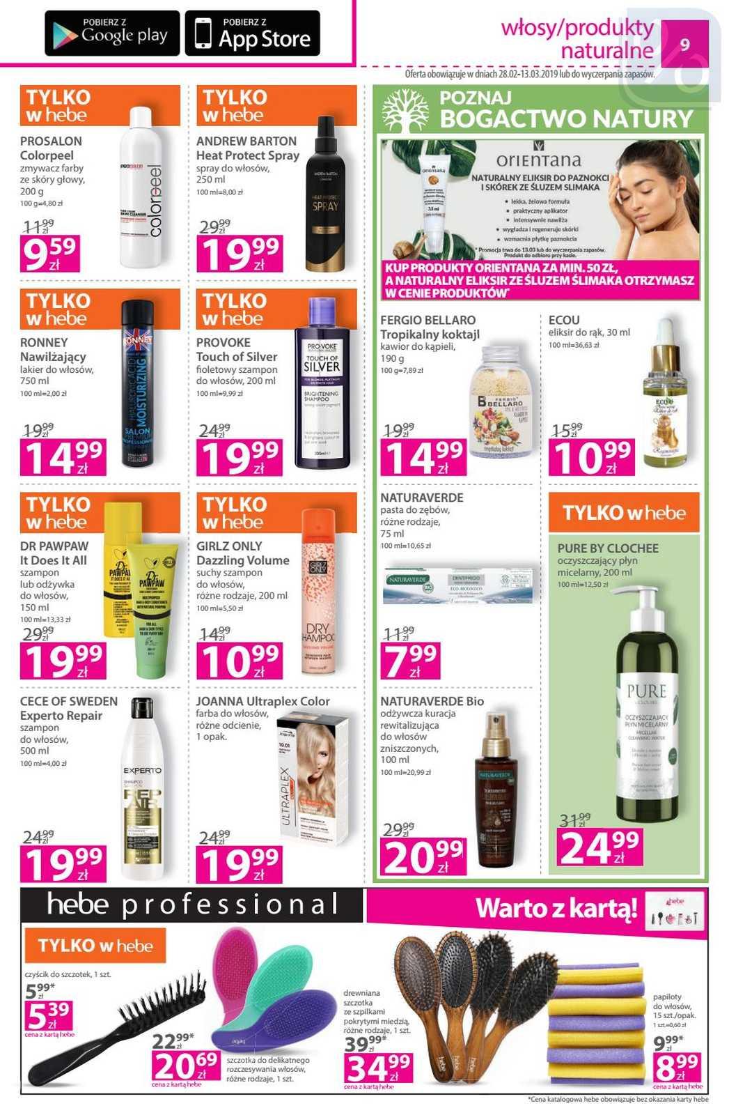 Gazetka promocyjna Hebe str. 9