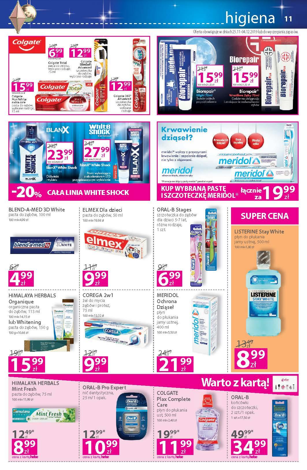 Gazetka promocyjna Hebe str. 11