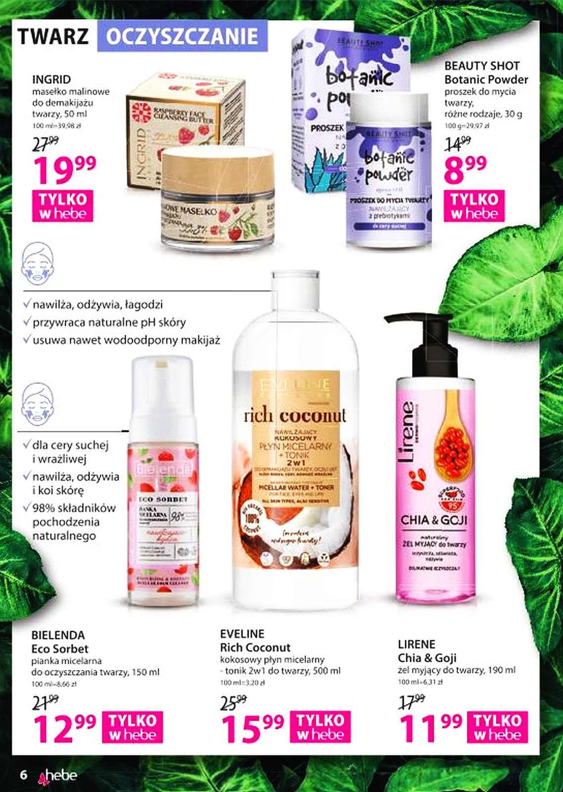 Gazetka promocyjna Hebe str. 6