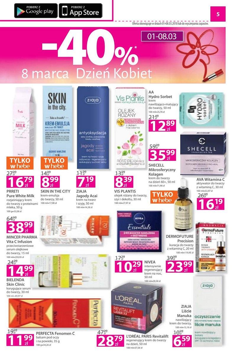 Gazetka promocyjna Hebe str. 5