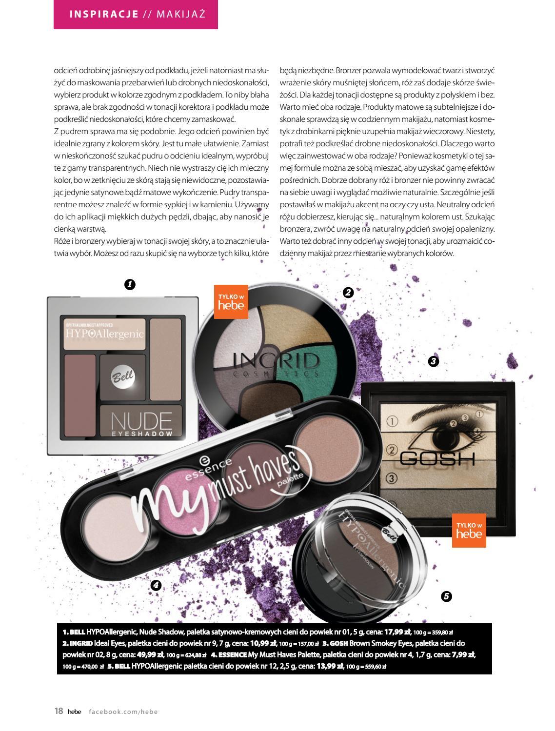 Gazetka promocyjna Hebe str. 18