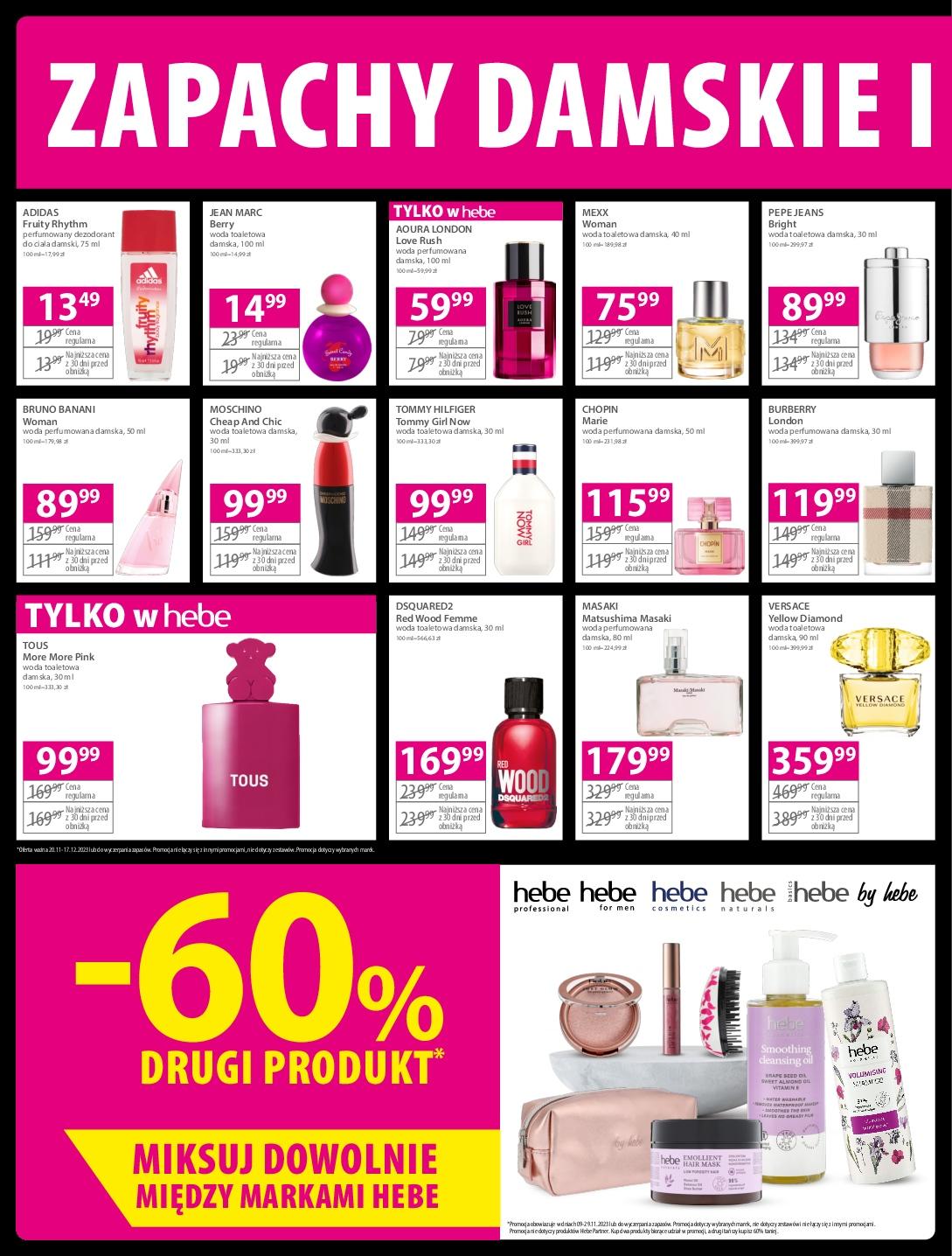Gazetka promocyjna Hebe str. 2