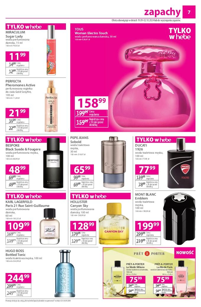 Gazetka promocyjna Hebe str. 7